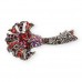 Hair Barrette - 12 PCS Crystal Hair Barrette - HC-FS912